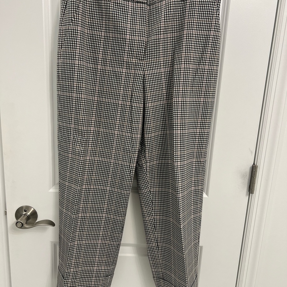kate spade Black and White Tailored Dress Pants - Picture 2 of 7